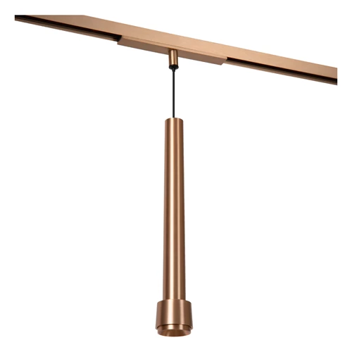 Lucide Premium LINIAL TUBIZ Pendelleuchte - 1-Phasen Stromschiene / Schienensystem smart  - Smart - 48V Track - 1xLED - Champagne - ausgeschaltet